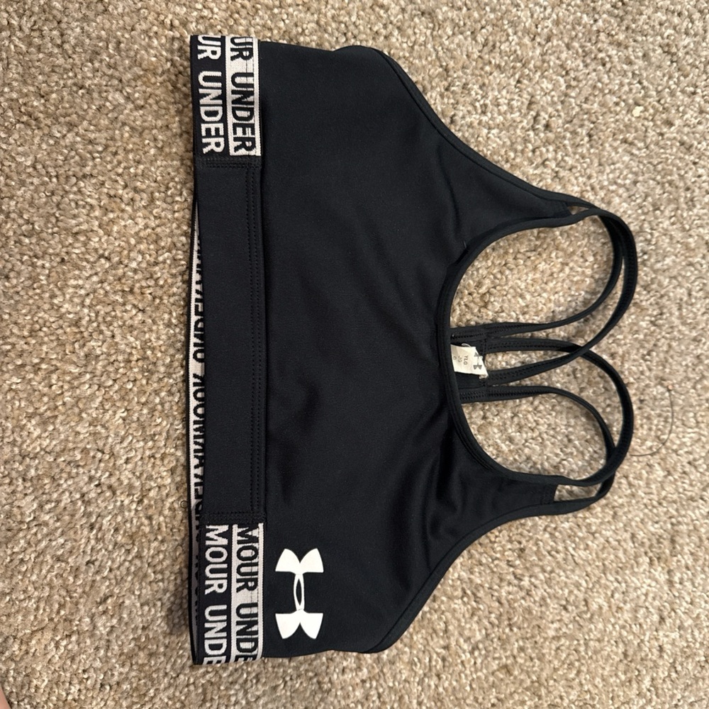 Under Armour Black Athletic Bra